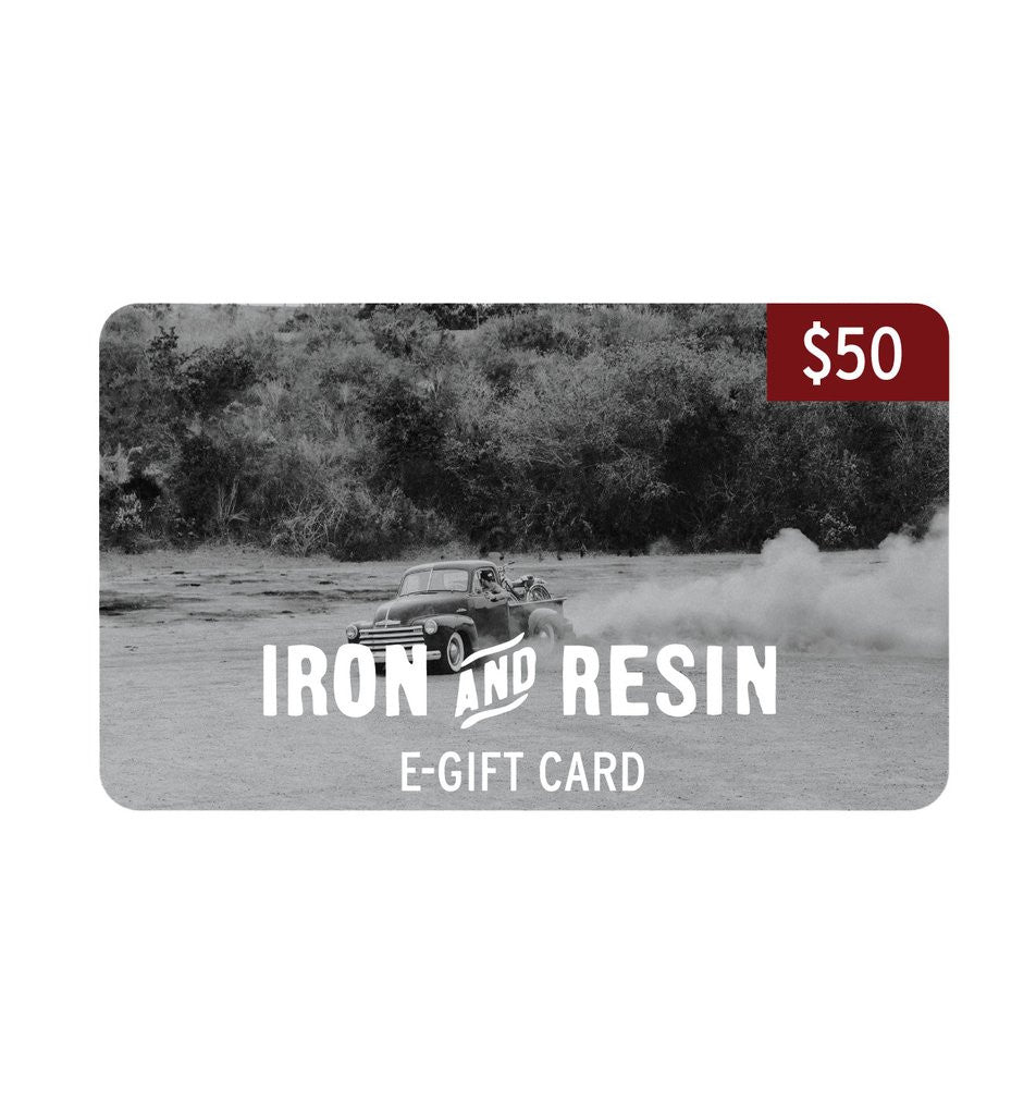 Iron & Resin Gift Card