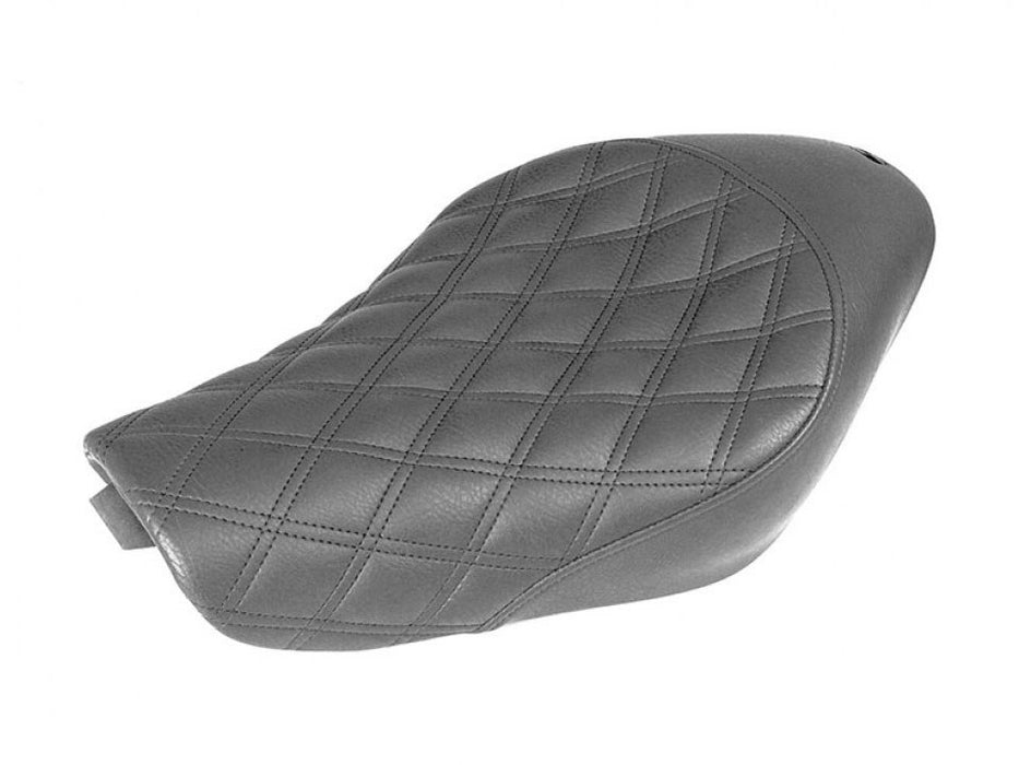 Sportster - Renegade LS Solo Seat. Fits Sportster 2004up with 4.5 Gallon Fuel Tank.