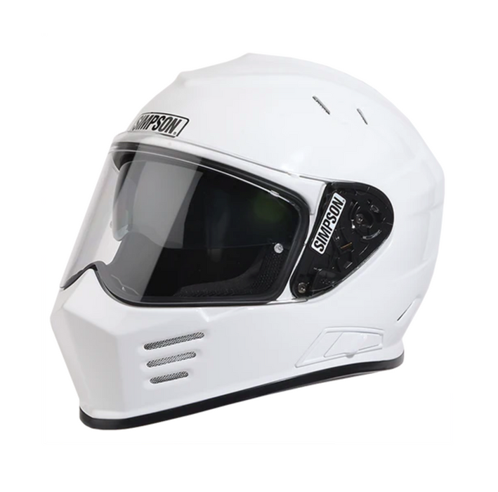 Simpson Ghost Bandit Helmet - White