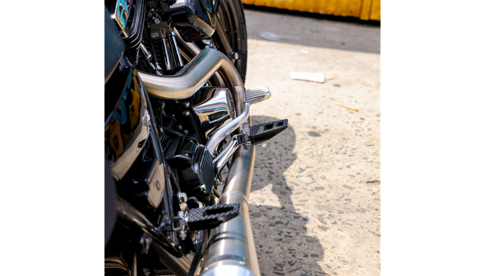 Thrashin Supply P-54 Slim Footpegs - HD Classic Mount